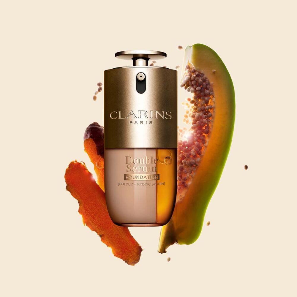 Антивозрастной тональный крем для сияния и ухода за кожей лица Double Serum Foundation - фото 4