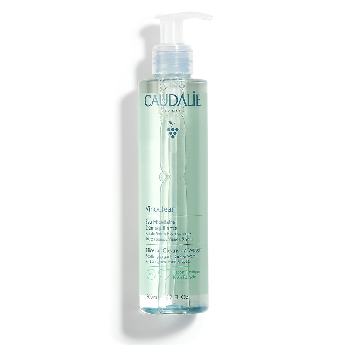 Мицеллярная вода для снятия макияжа Vinoclean Eau Miccelaire Demaquillante
