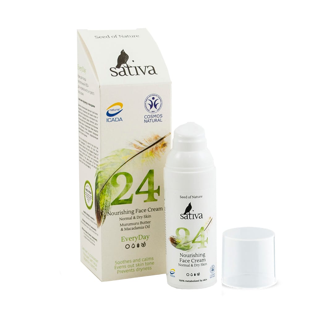 Крем для лица питательный для нормального и сухого типа кожи Nourishing Face Cream №24, 50 мл