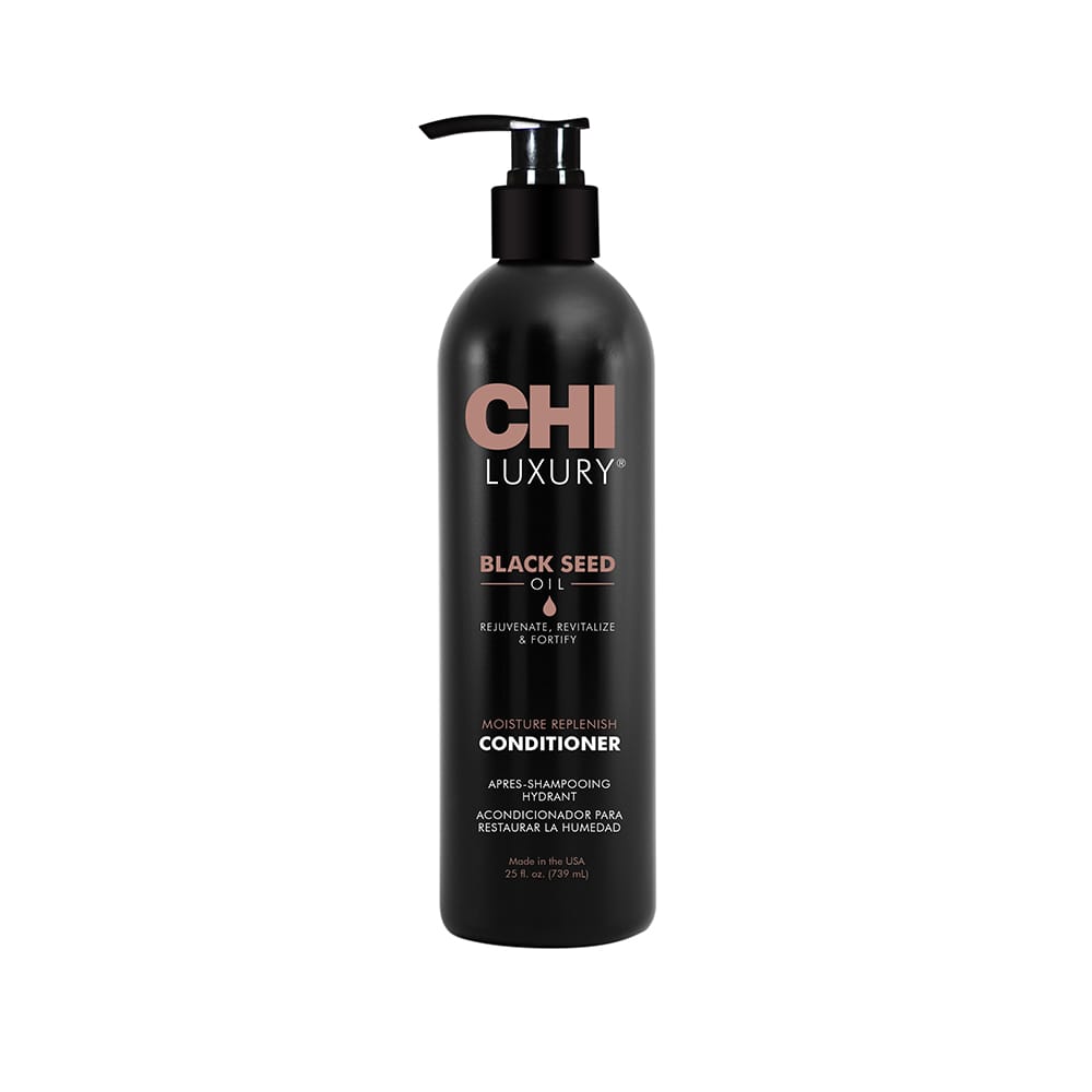 Восстанавливающий кондиционер с маслом черного тмина CHI LUXURY Black Seed Oil Moisture Replenish Conditioner 355 мл.