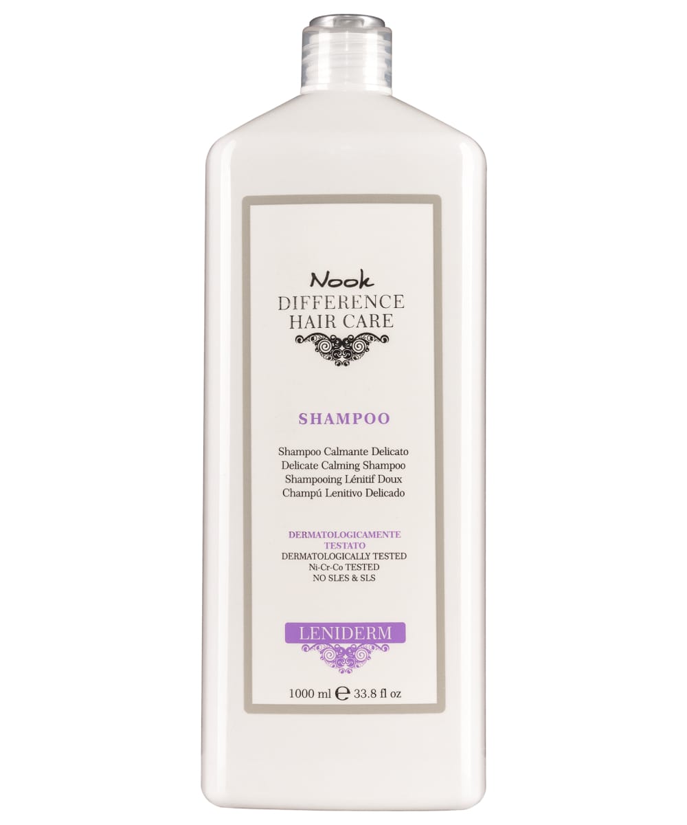 Шампунь деликатный смягчающий для волос Nook Difference Hair Care Leniderm delicate soothing shampoo