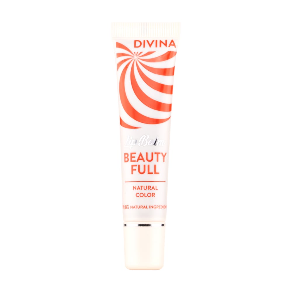 Бальзам для губ Натуральный цвет Beauty Full Lip Balm, 15 мл
