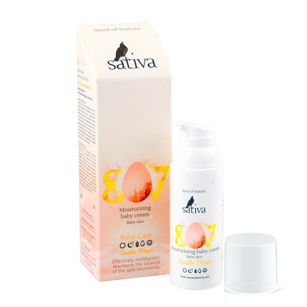Детский крем увлажняющий «Мамина нежность» Moisturizing Baby Cream №807, 50 мл