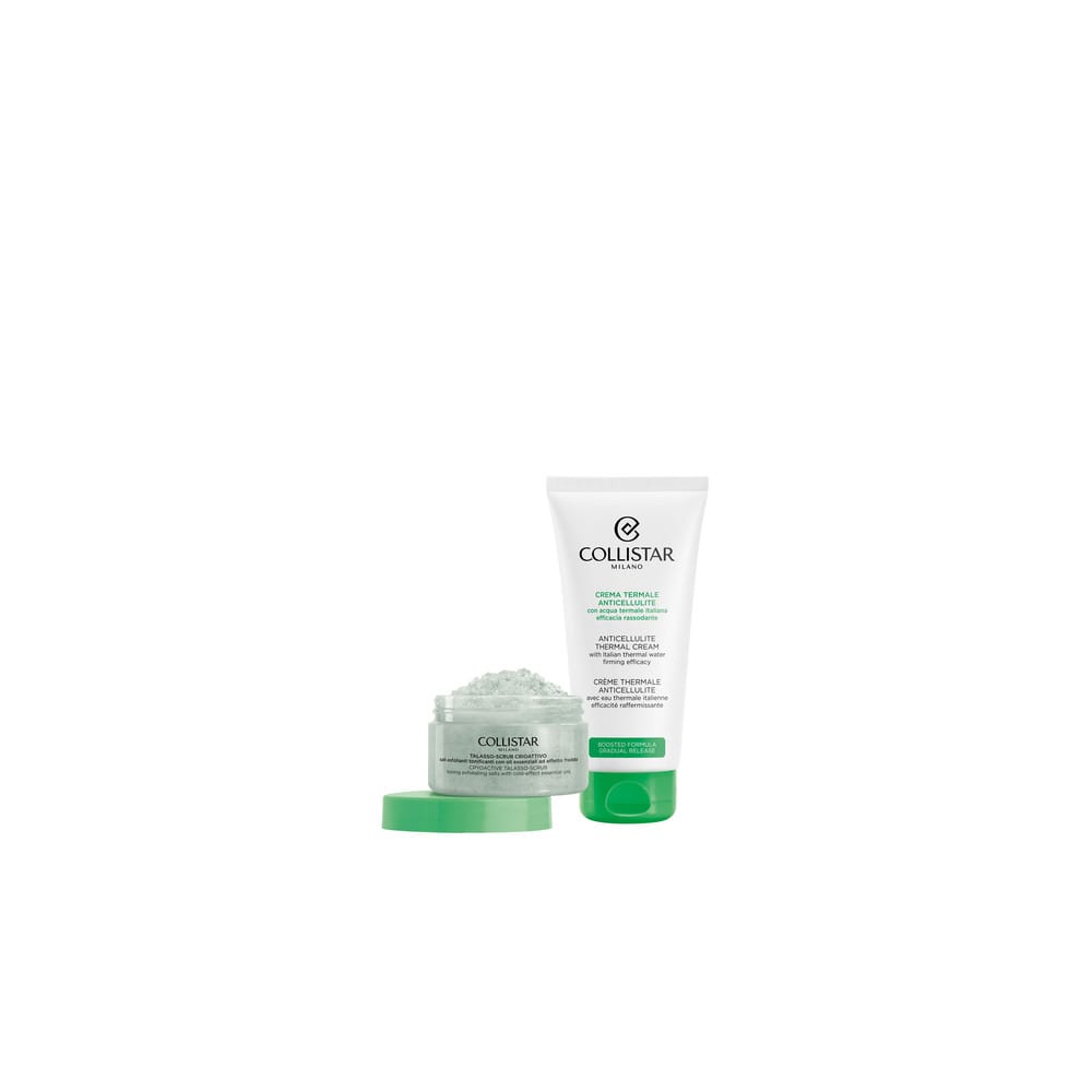Набор косметический (Крем для тела антицеллюлитный с термальной водой Anticellulite Thermal Cream, 175 мл+Талассо-скраб для тела Cryoactive Thalasso-Scrub, 150 г) - фото 2