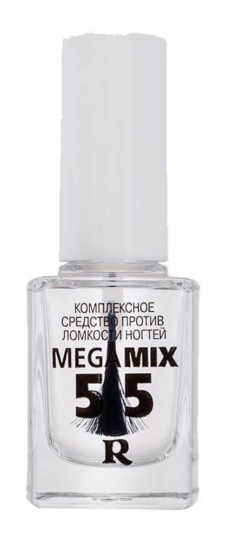 Комплексное средство против ломкости ногтей "Mega Mix 5+5", 12 г