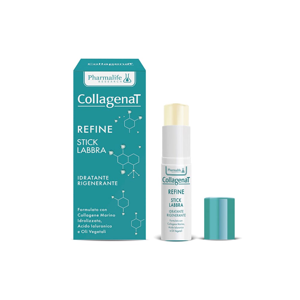 Pharmalife Reserch CollagenaT Refine Lip Balm Бальзам для губ увлажняющий, регенерирующий с морским коллагеном и гиалуроновой кислотой
