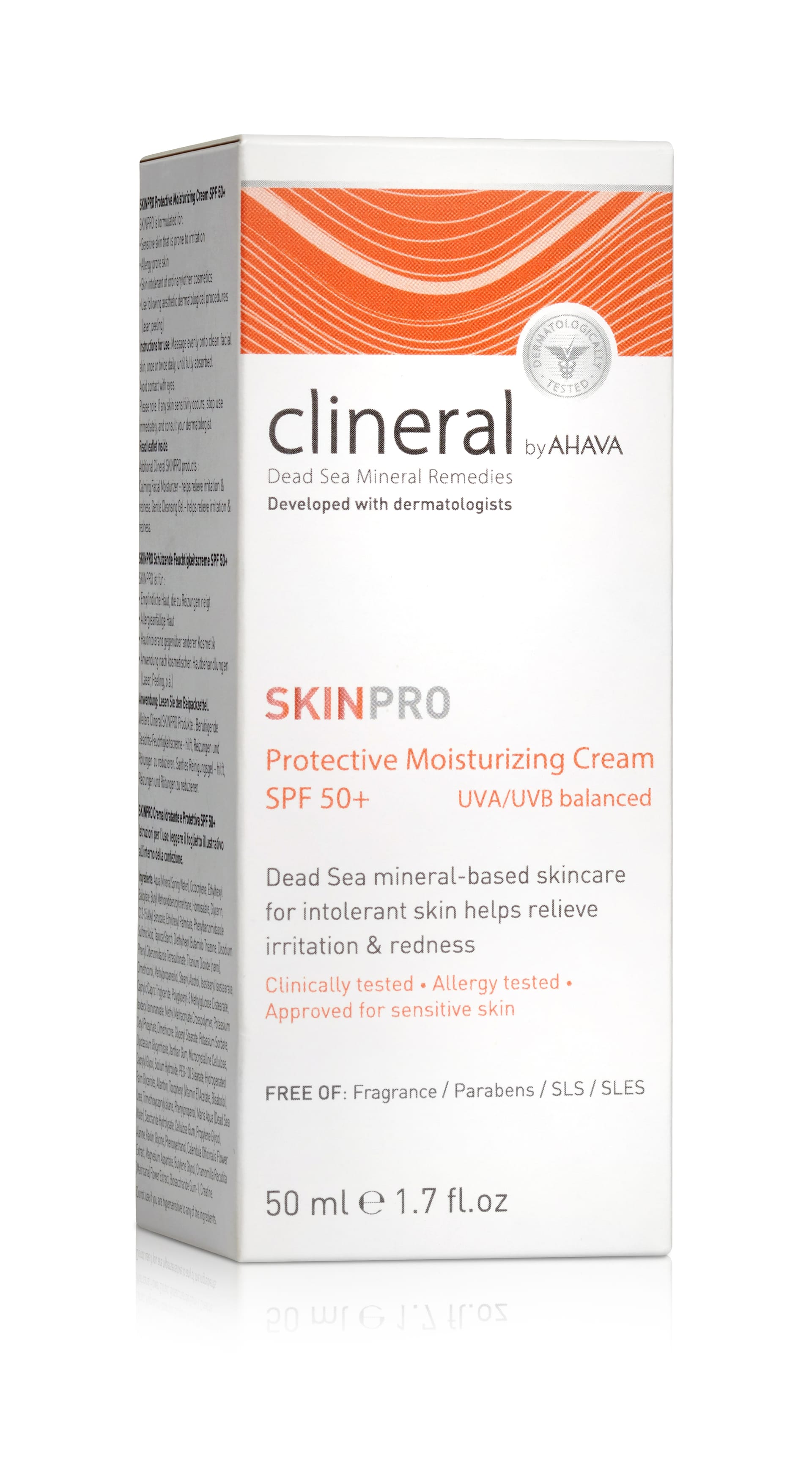 Защитный увлажняющий крем для лица SPF 50+ Skinpro Protective Moisturizing Cream, 50 мл - фото 2