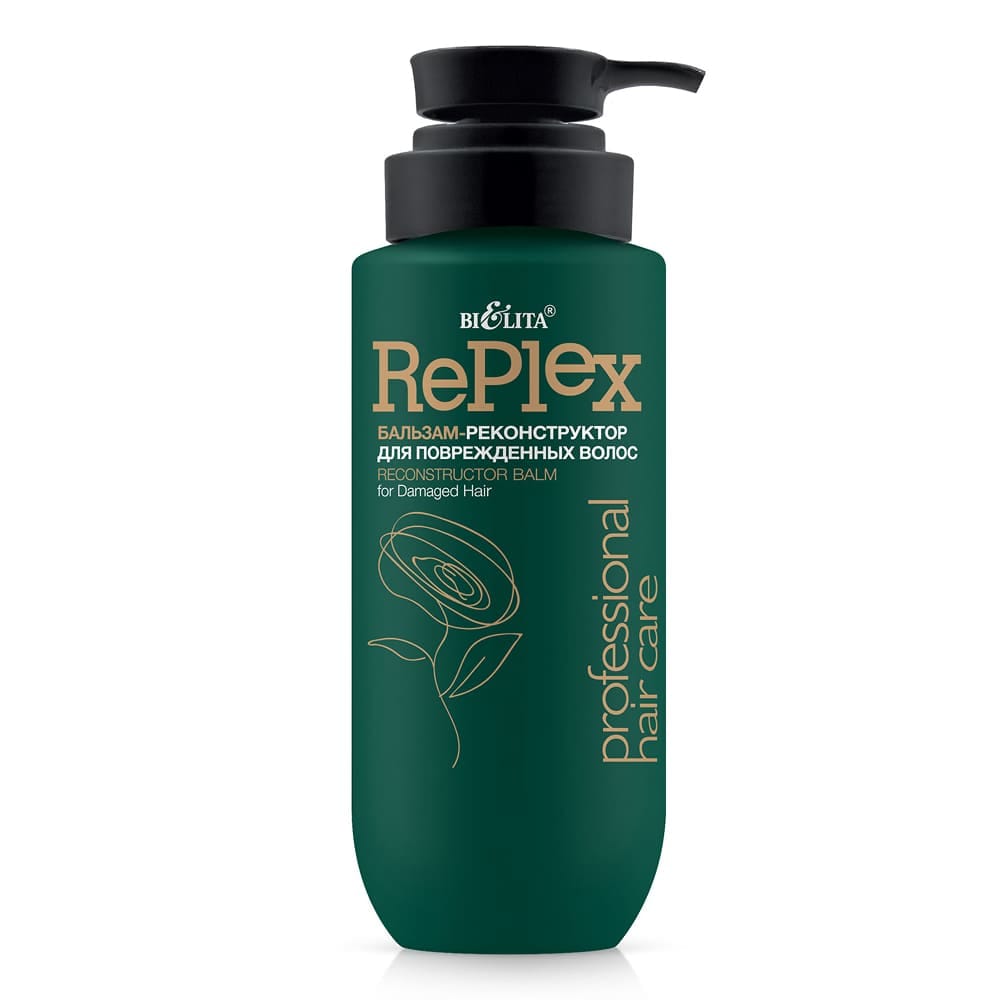Replex Бальзам-реконструктор для поврежденных волос Professional HAIR CARE, 400 мл.