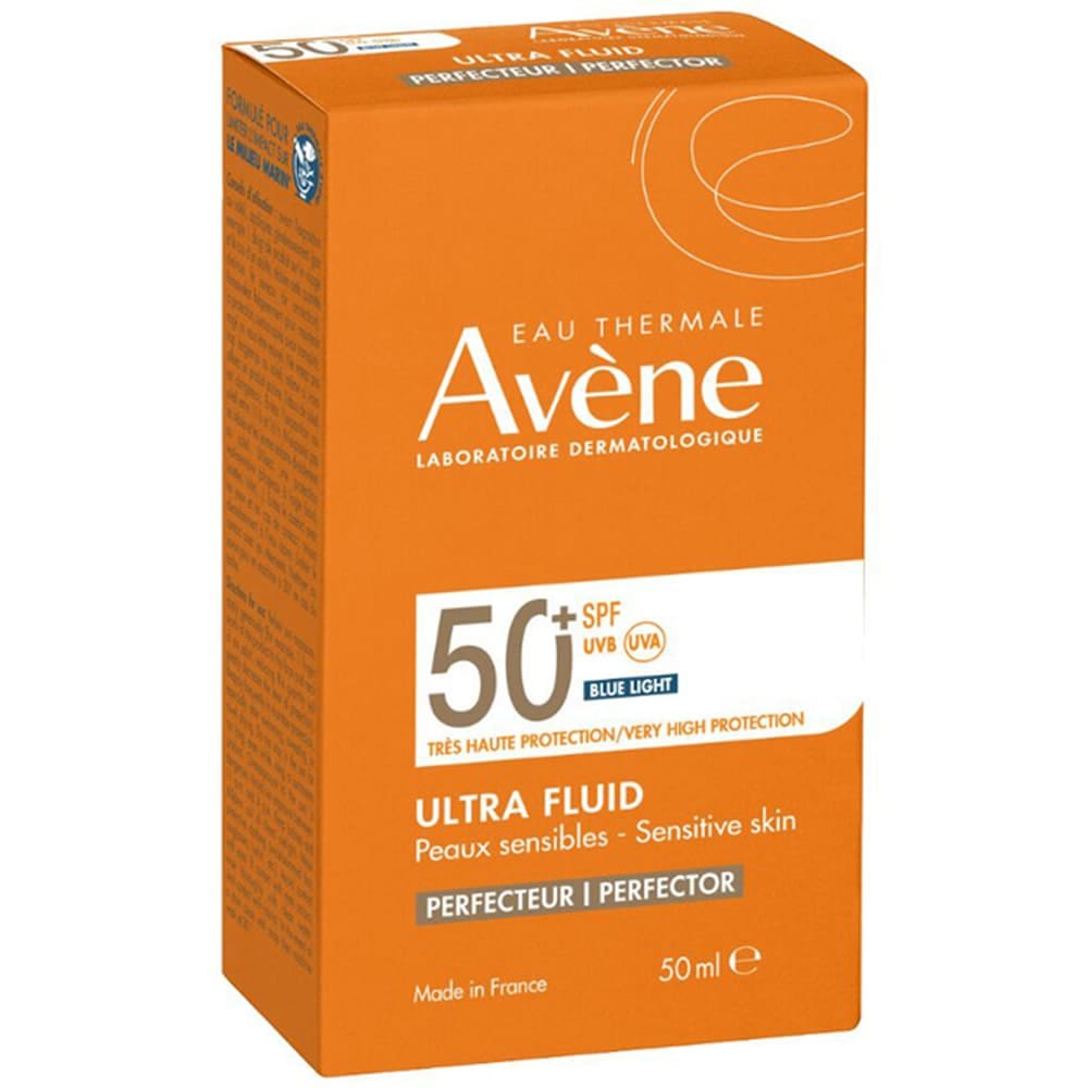 Ультралегкий солнцезащитный флюид-перфектор для лица SPF 50+, 50 мл - фото 3