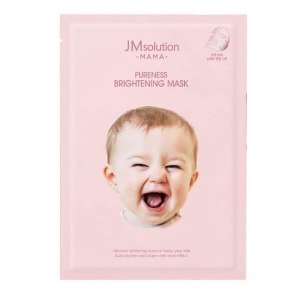 Тканевая маска для сияния кожи лица Mama Pureness Brightening Mask Plus, 30 мл