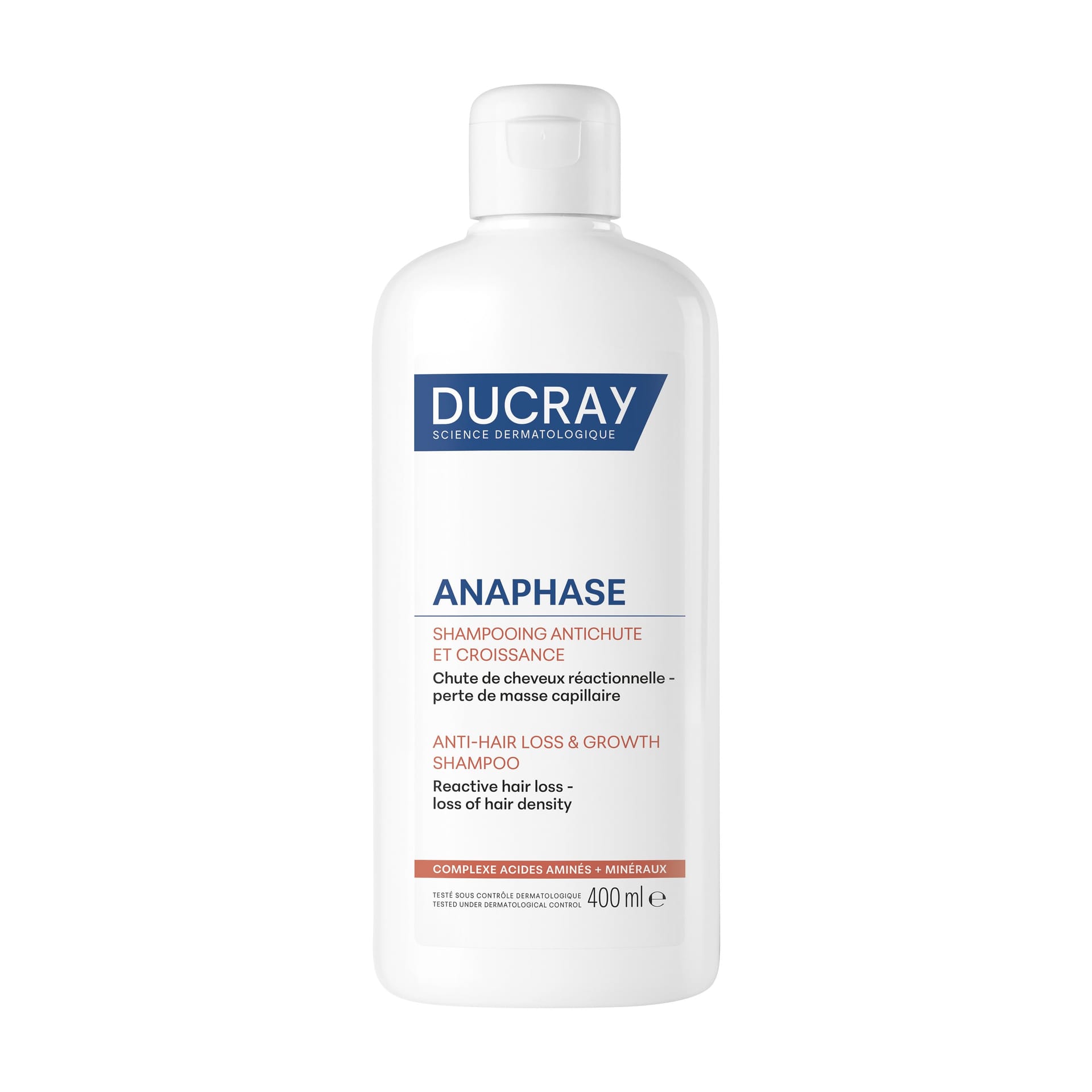 Ducray Anaphase Шампунь для роста волос, замедляющий выпадение, 400 мл