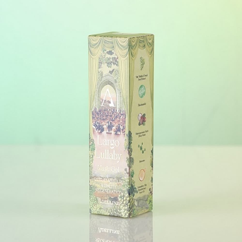 Ночная гель маска Adelline Largo Lullaby Mask Gel, 100 мл - фото 5