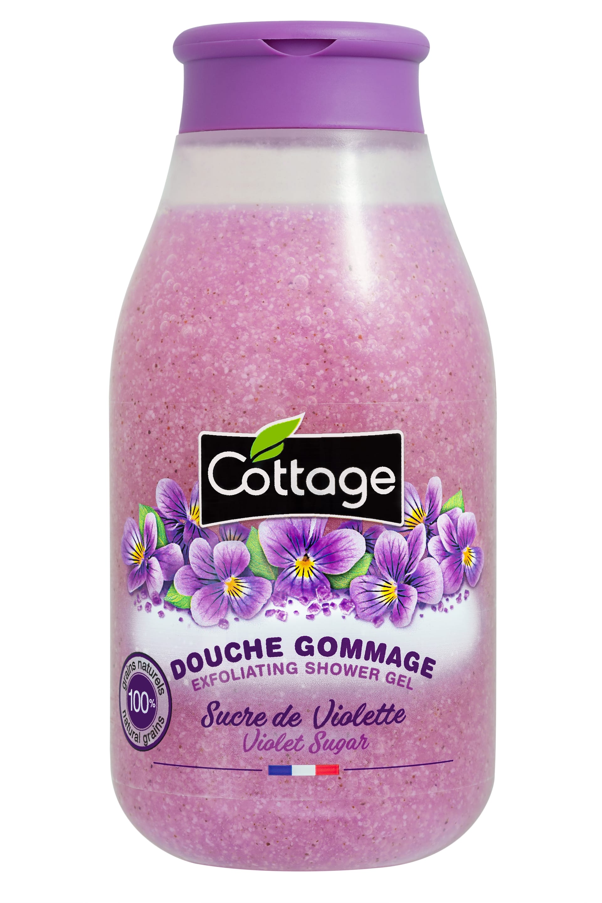 Отшелушивающий гель для душа Violet Sugar/Exfoliating Shower Gel 270 мл