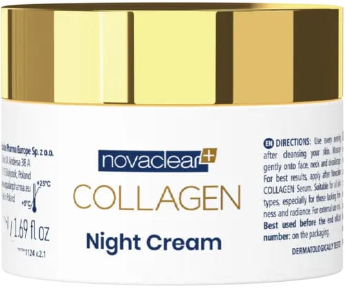 Крем ночной Novaclear Collagen, 50 мл