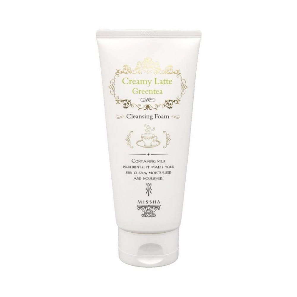 Пенка для умывания Creamy Latte Green Tea Cleansing Foam, 172 мл