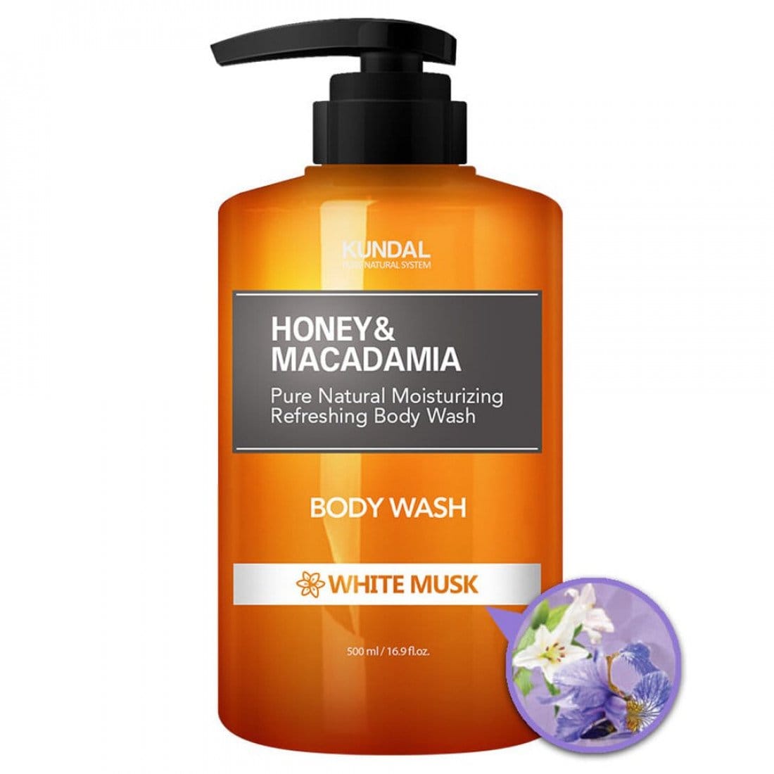Гель для душа Honey & Macadamia Body Wash White Musk, 500 мл