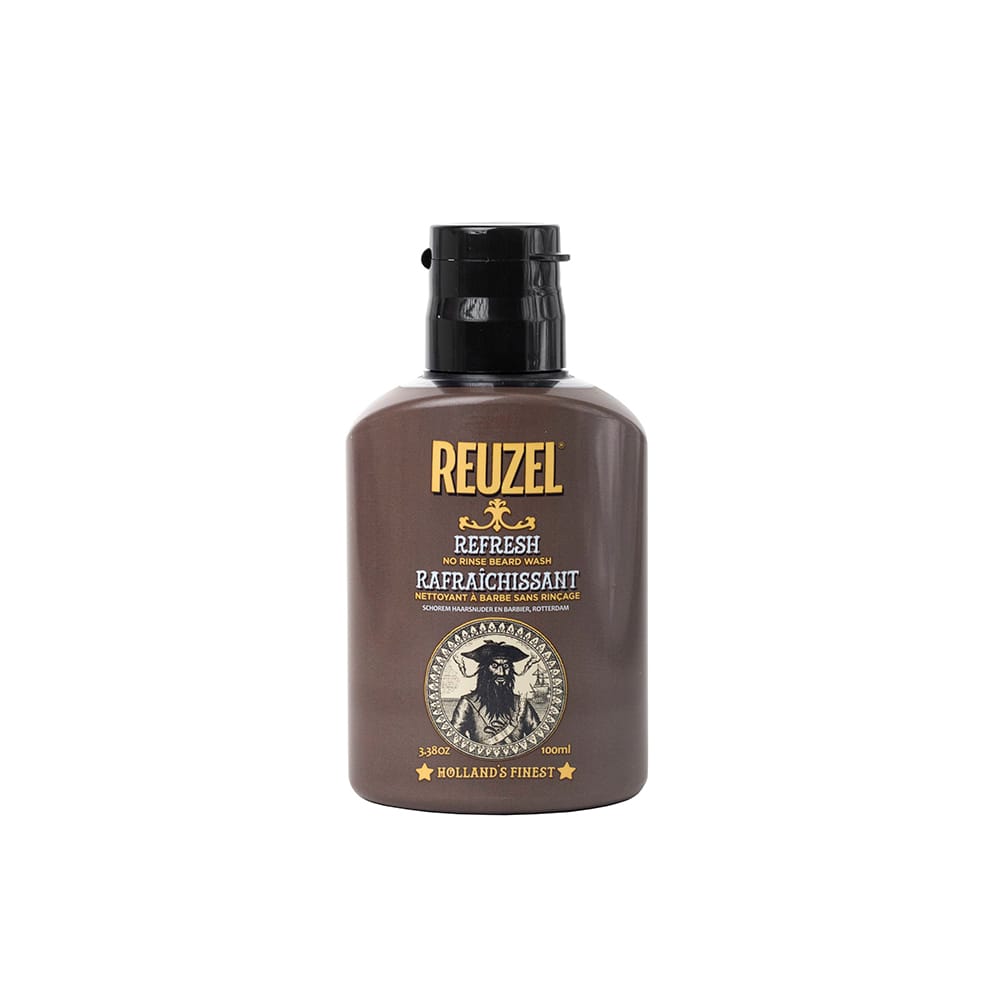 Несмываемая очищающая пена для бороды Reuzel Refresh No Rinse Beard Wash 100 мл.