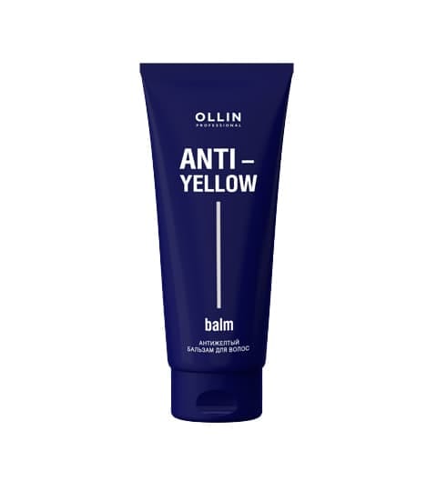 Ollin Anti-Yellow Антижелтый бальзам для волос, 250 мл