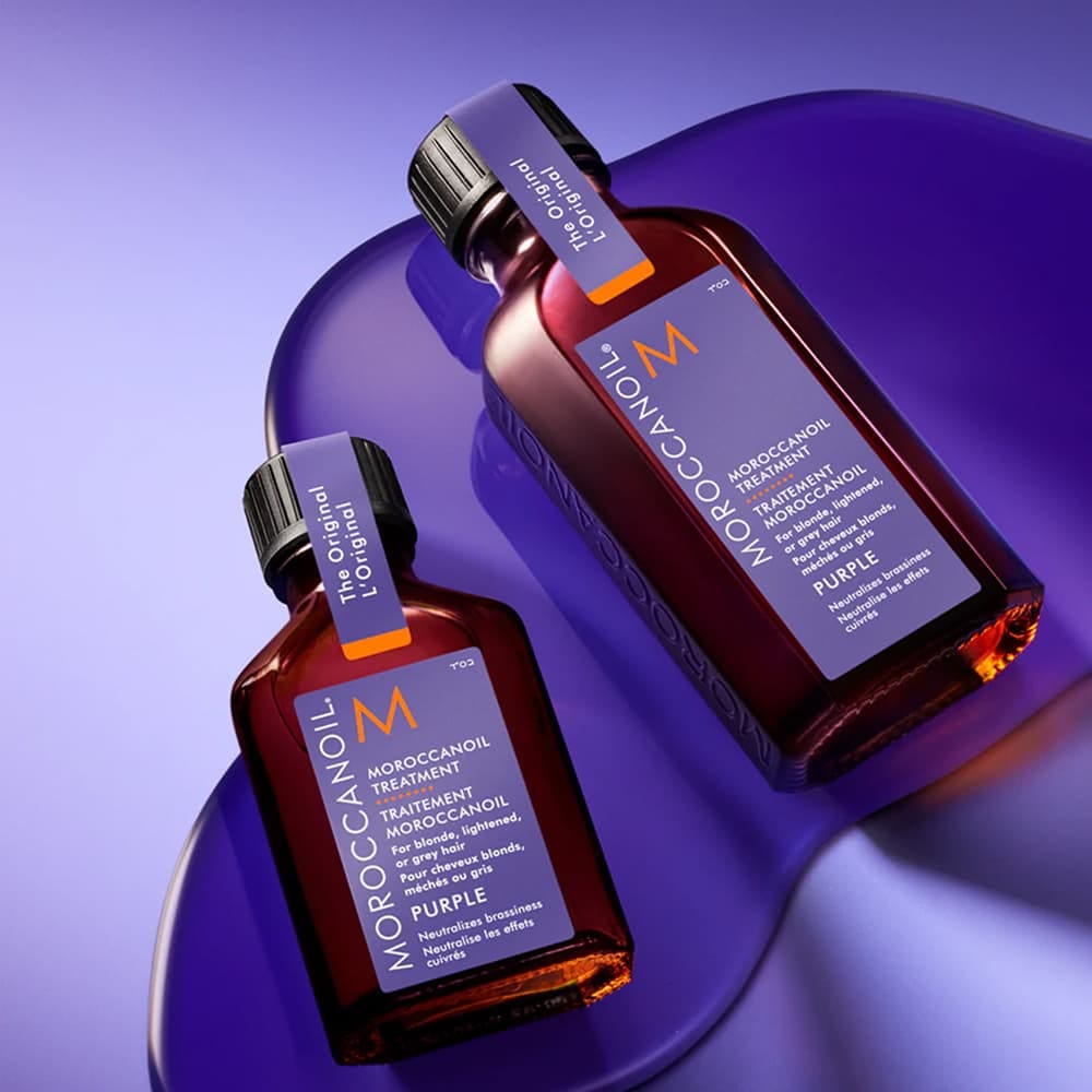 Moroccanoil Восстанавливающее масло с фиолетовым пигментом Treatment Purple, 25 мл, Израиль - фото 2