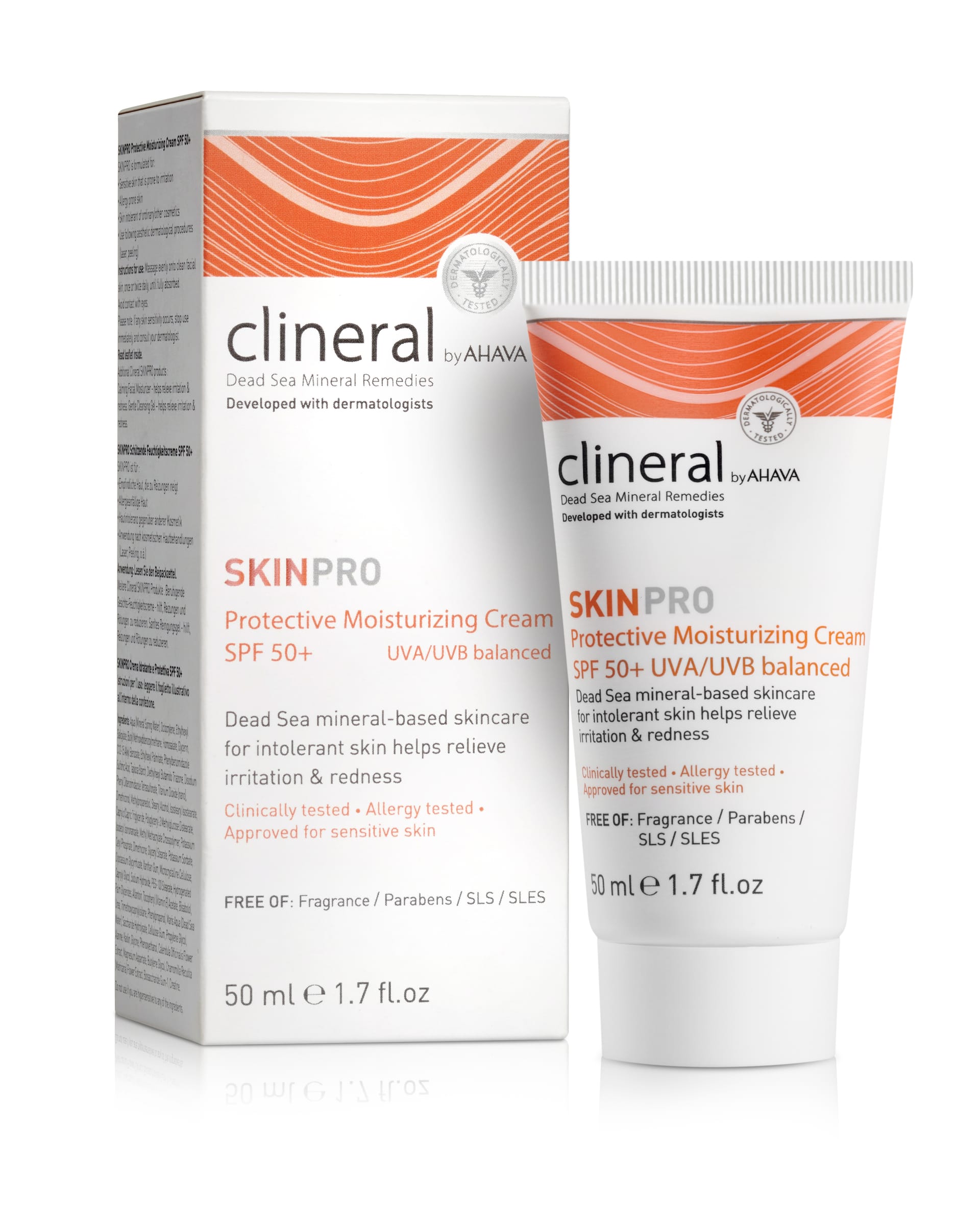 Защитный увлажняющий крем для лица SPF 50+ Skinpro Protective Moisturizing Cream, 50 мл - фото 3