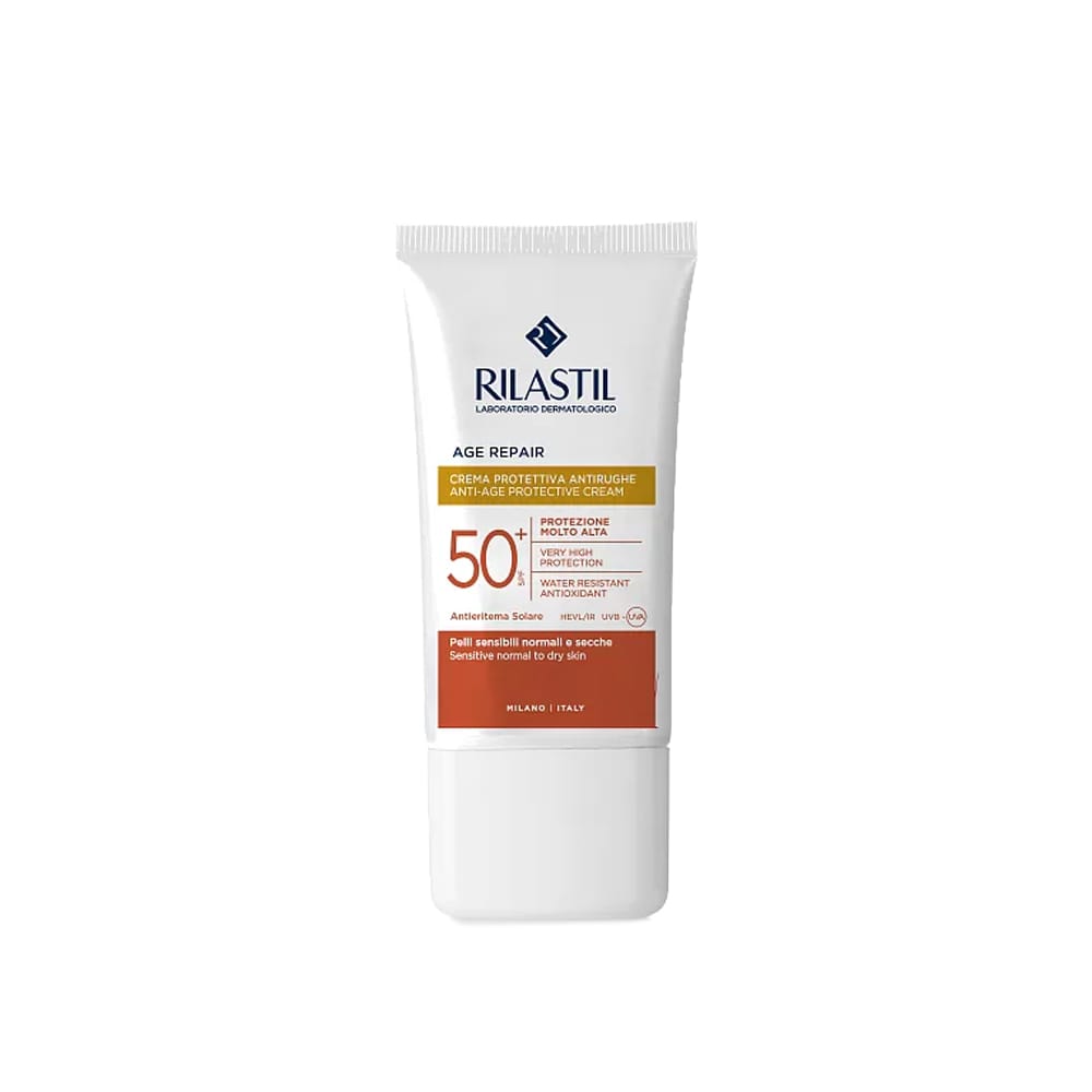 Солнцезащитный крем для лица против морщин Age Repair SPF 50+, 40 мл