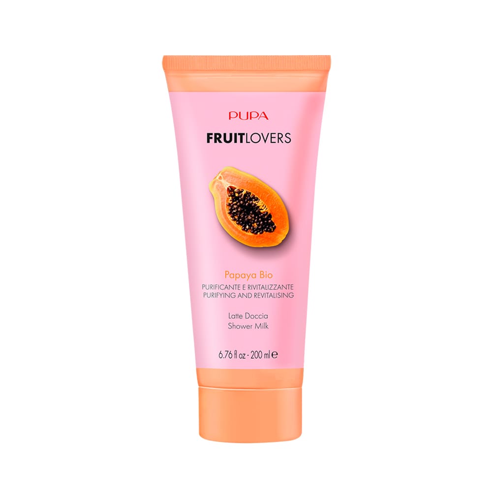 Молочко для душа Fruitlovers Papaya Bio Shower Milk