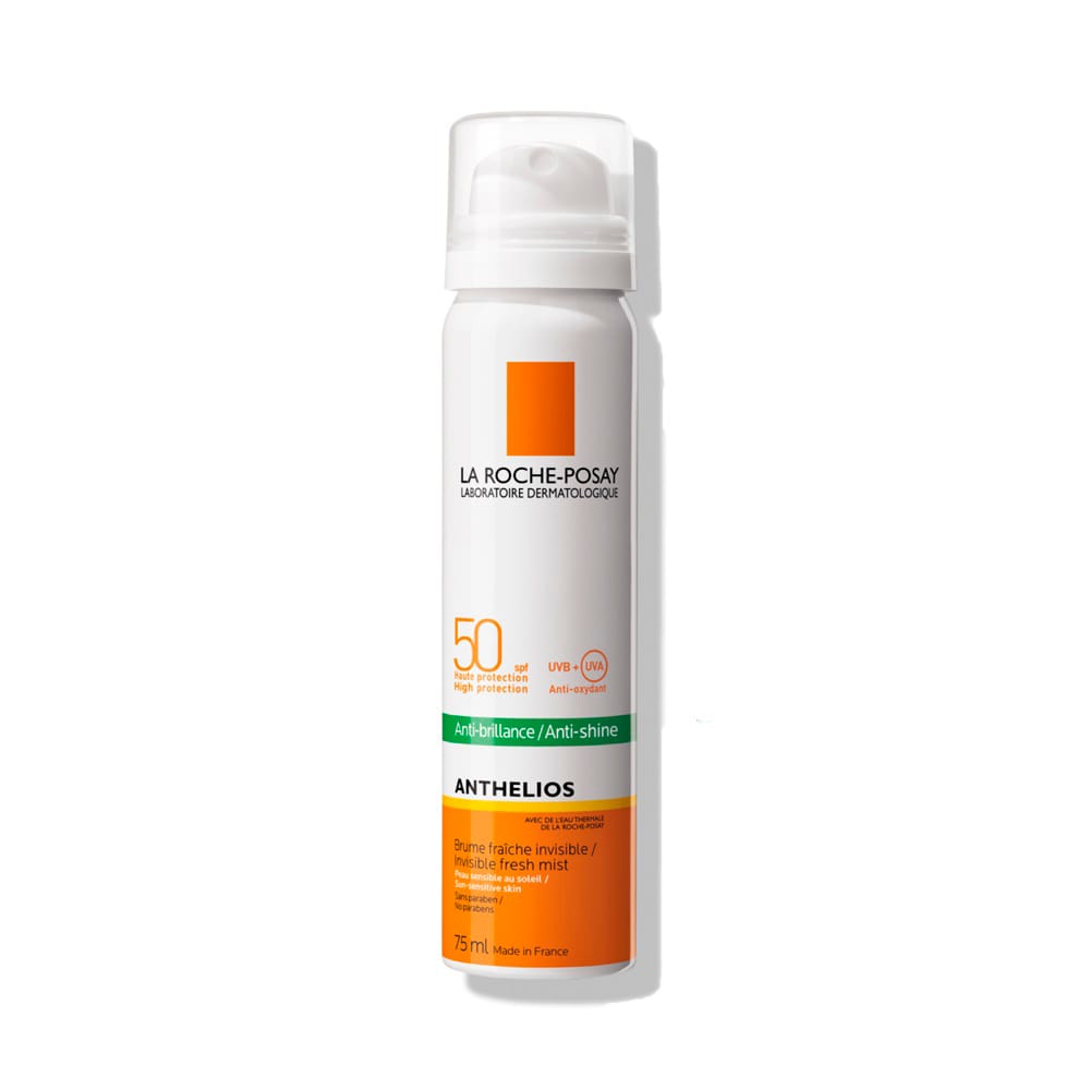 Матирующий спрей-вуаль Anthelios для лица для жирной и нормальной кожи SPF50, 75 мл