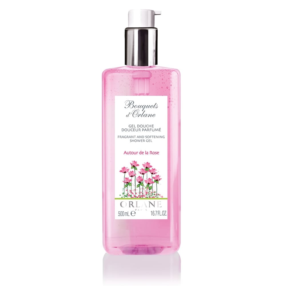 Парфюмированный гель для душа Gel Autour de la Rose, 500 мл