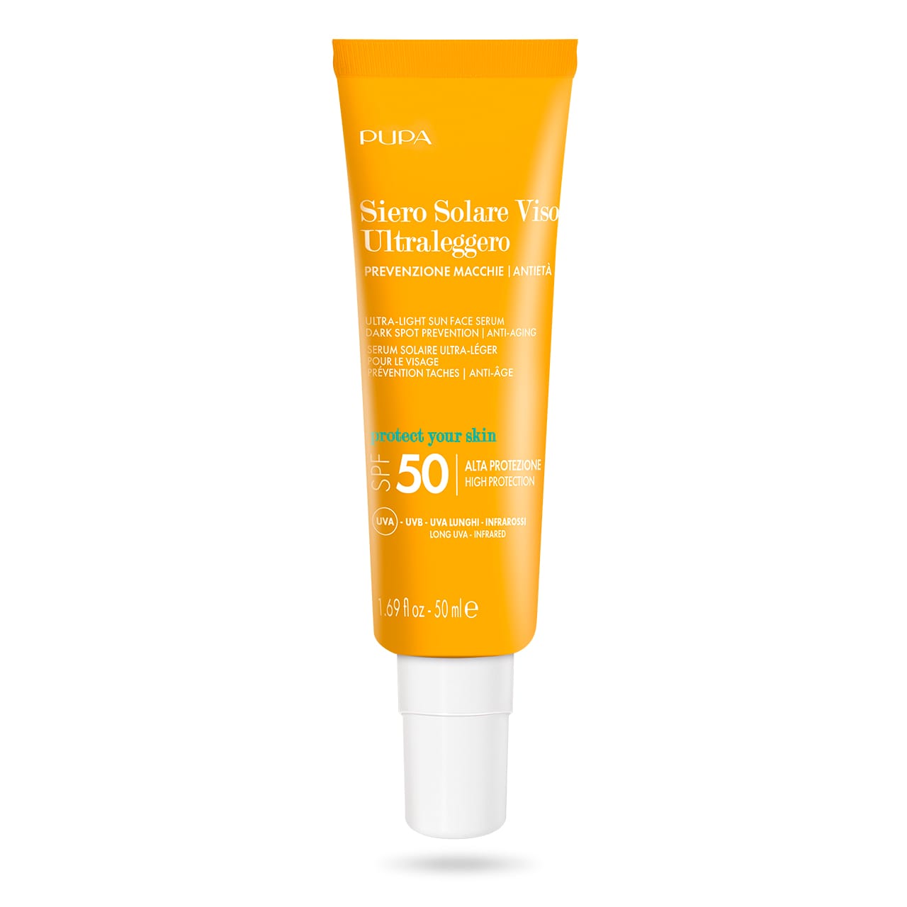 Ультралёгкая солнцезащитная сыворотка для лица SPF 50 Ultra-Light Sun Face Serum, 50 мл
