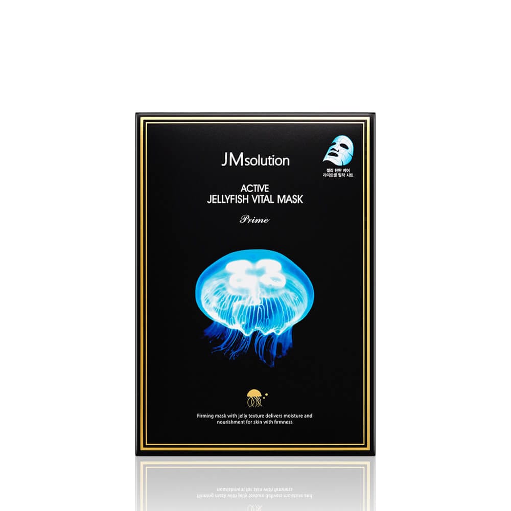 Укрепляющая тканевая маска для увлажнения и питания кожи лица Active Jellyfish Vital Mask Prime, 33 мл