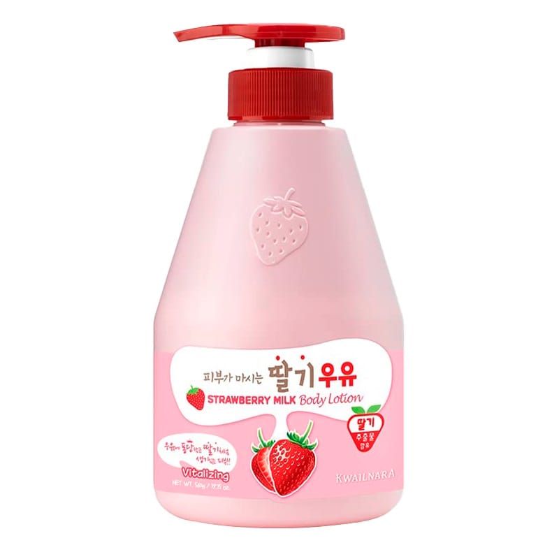 Лосьон для тела клубничный Kwailnara Strawberry Milk Body Lotion, 560 мл