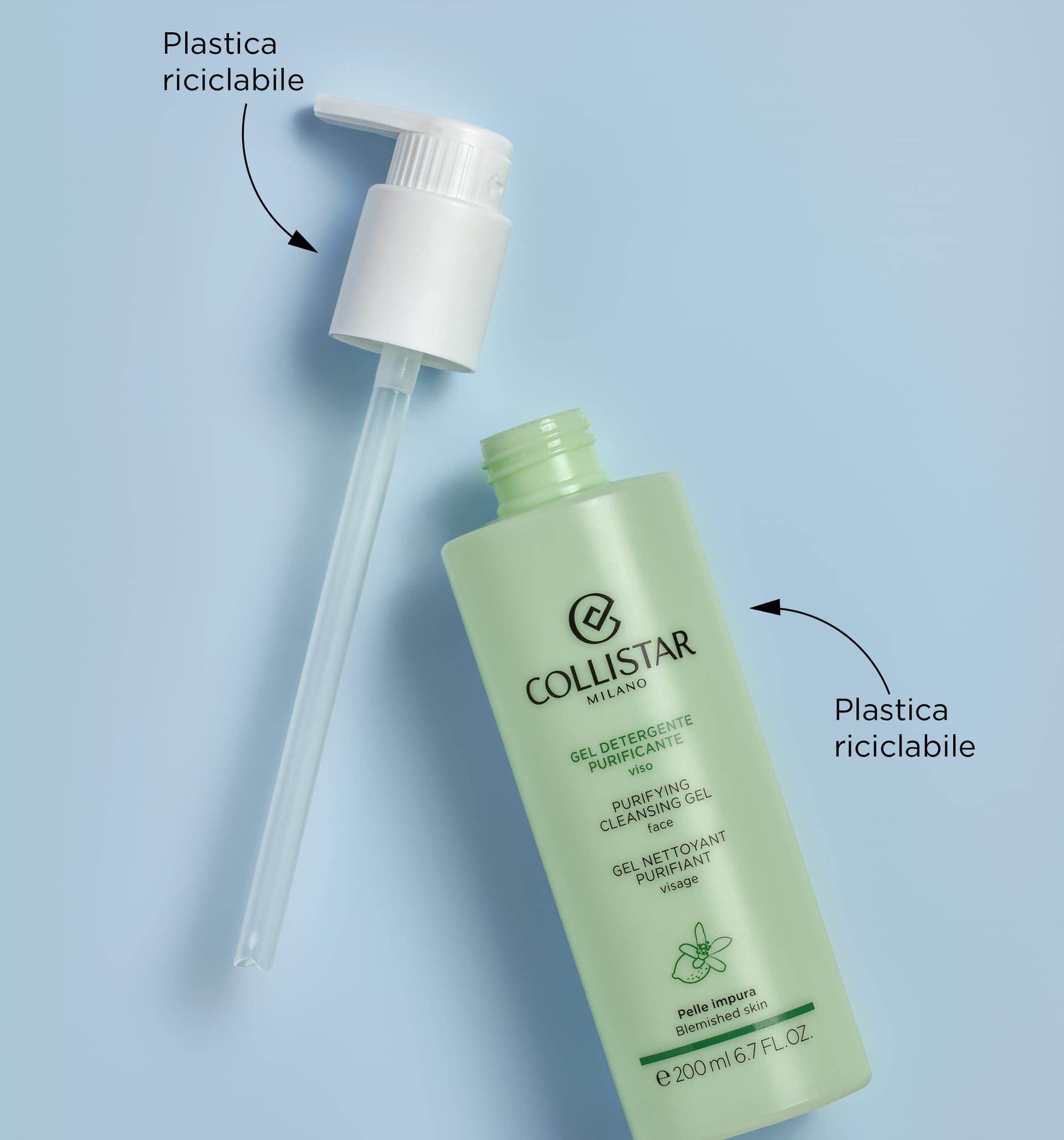 Очищающий гель для лица Purifying Cleansing Gel Face, 200 мл - фото 2