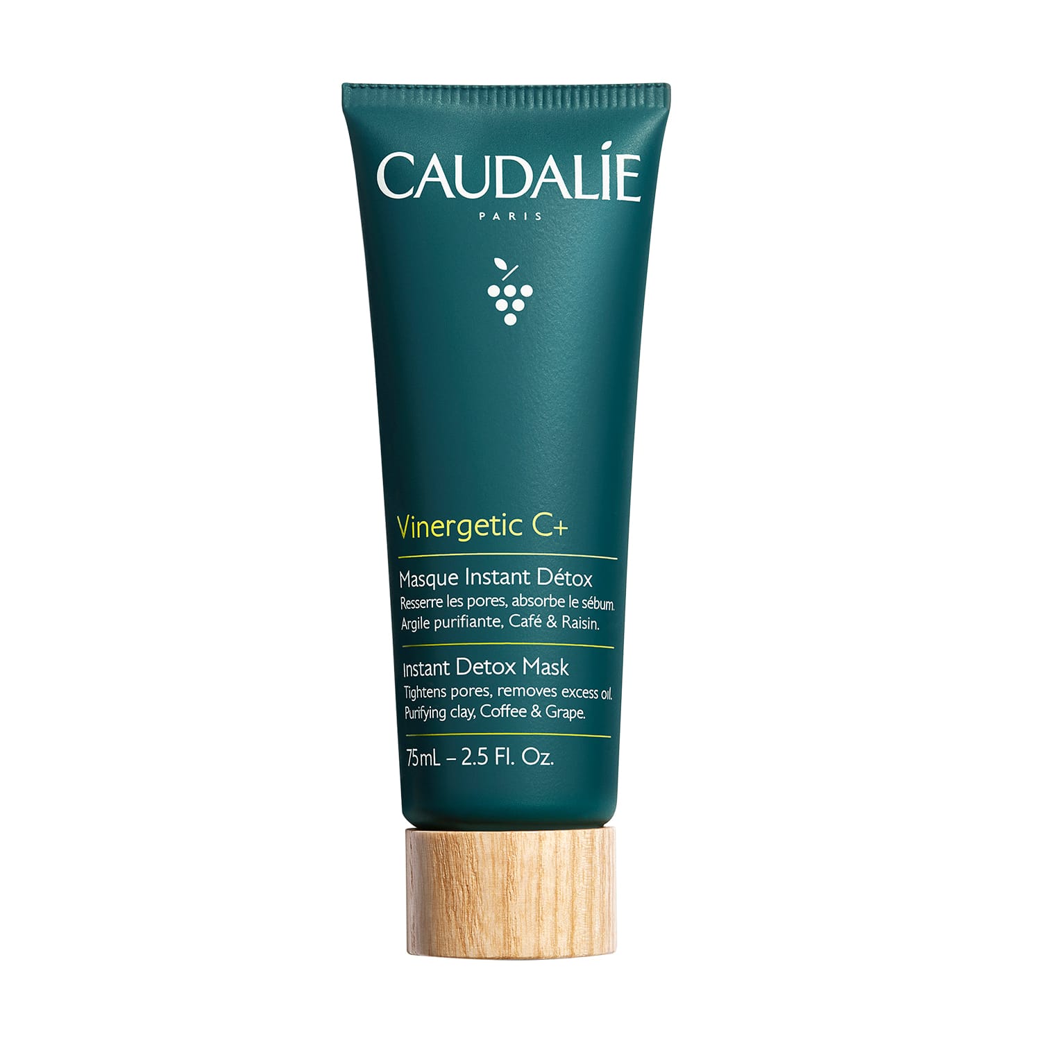 Детокс-маска для лица очищающая матирующая Vinergetic C+ Masque Instant Detox, 75 мл