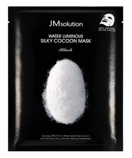 Тканевая маска для упругости кожи лица Water Luminous Silky Cocoon Mask Black, 35 мл