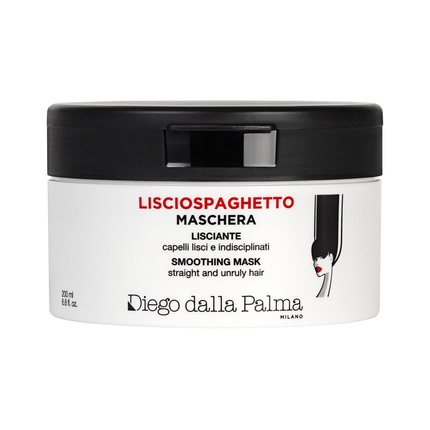 Разглаживающая маска для волос LISCIOSPAGHETTO SMOOTHING MASK, 200 мл