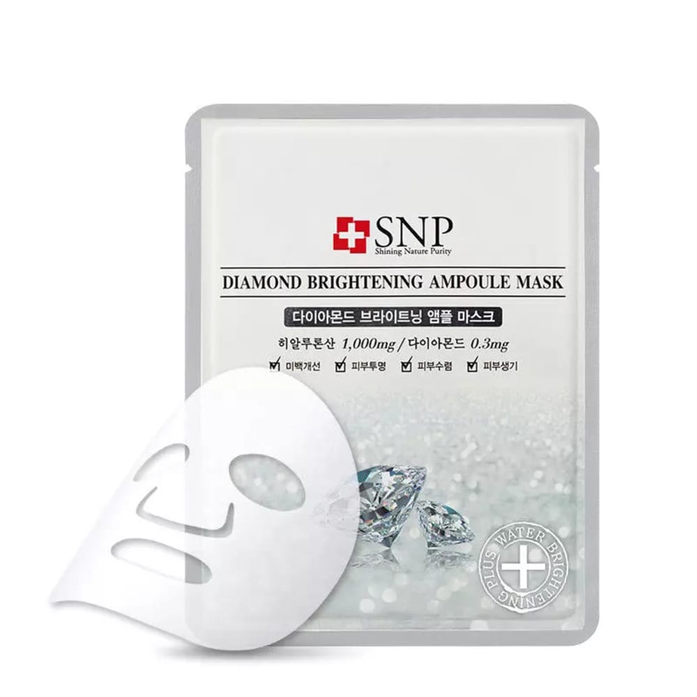 Придающая сияние коже тканевая маска для лица Diamond Brightening Ampoule Mask, 25 мл - фото 2