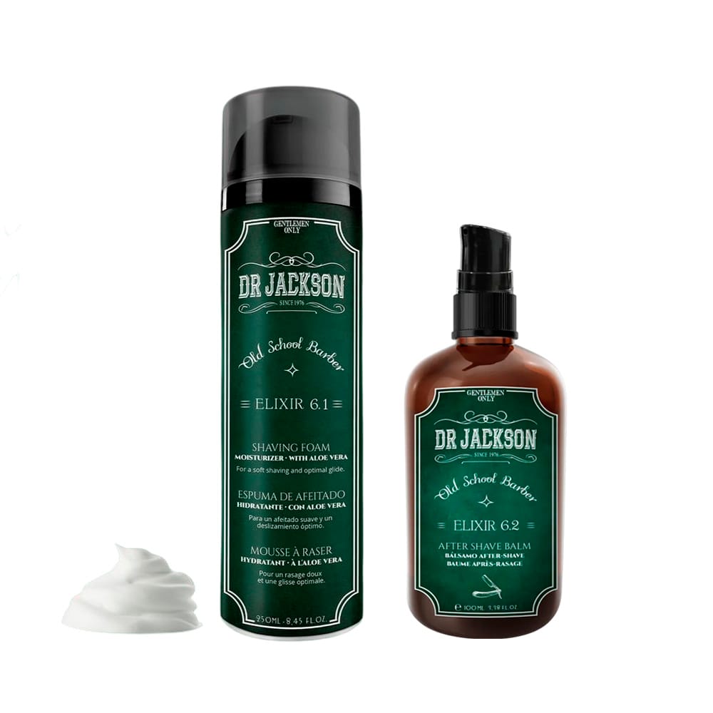 Набор косметический (Пена для бритья Elixir 6.1/Shaving Foam, 250мл+ Бальзам после бритья Elixir 6.2/After Shave Balm 100 мл)          - фото 2
