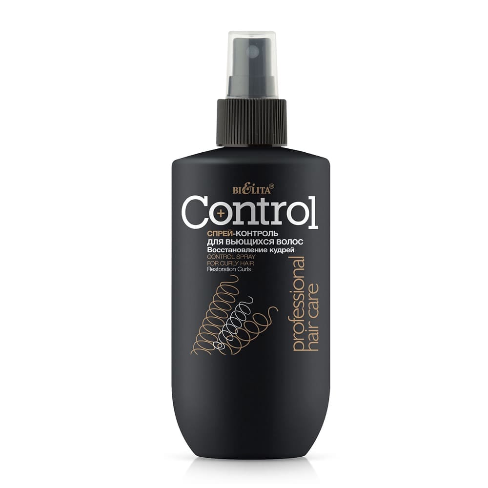 Control Спрей-контроль для вьющихся волос "Восстановление кудрей" Professional HAIR CARE, 240 мл.