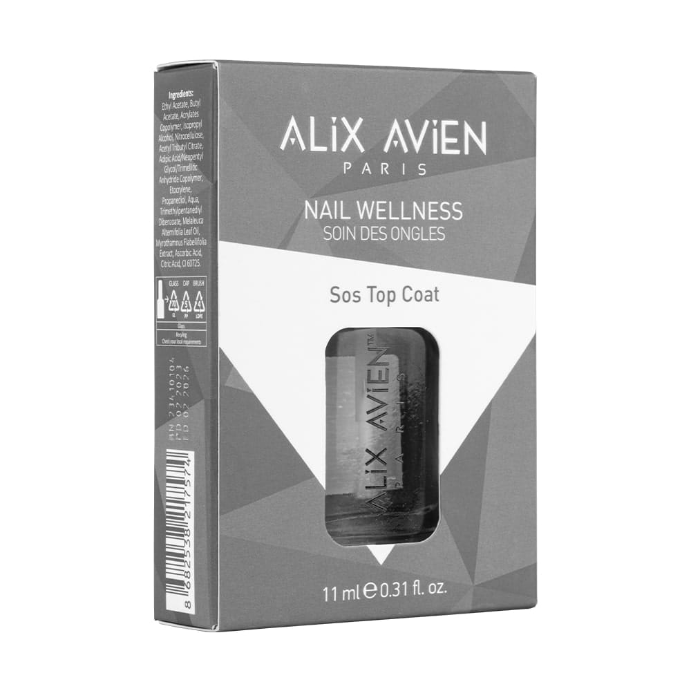 Закрепитель лака для ногтей  с высокой сттепенью защиты Nail Wellness/Sos Top Coat, 11 мл
