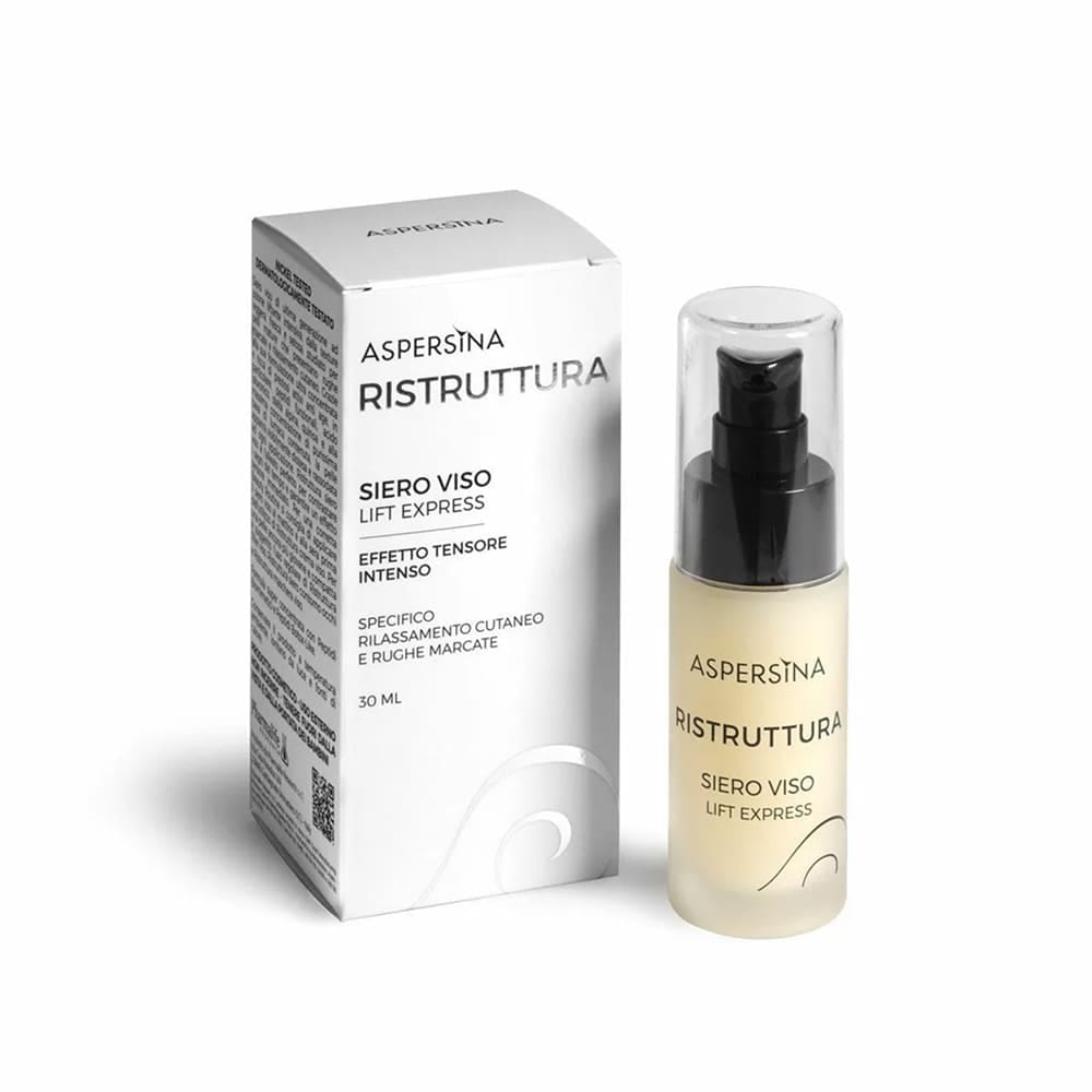 Pharmalife Reserch Aspersina Ristruttura Siero Viso Сыворотка для лица с интенсивным подтягивающим эффектом, с муцином улитки и пептидами