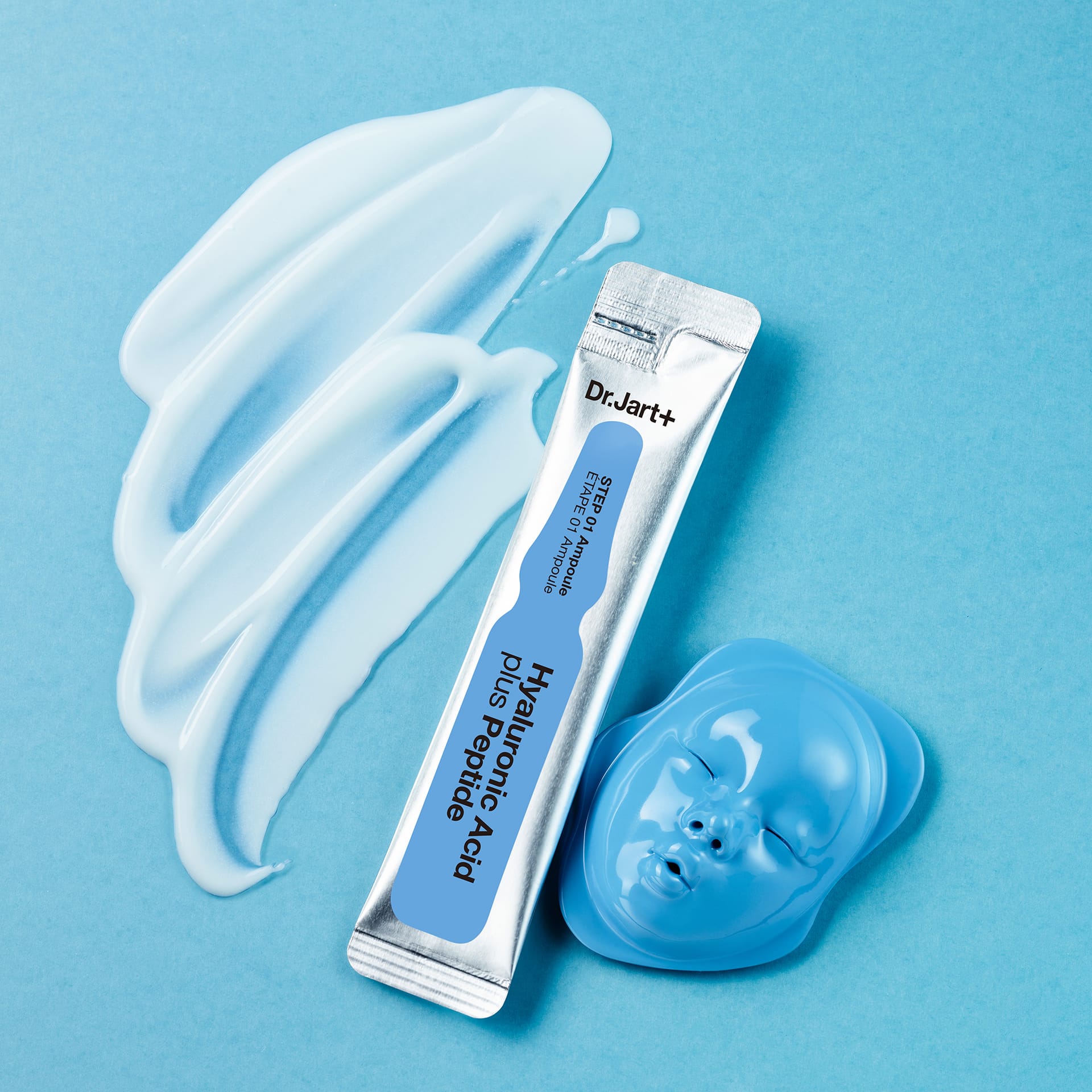 Набор косметический Dr.Jart+ Cryo Rubber Moisturizing Mask:(Концентрат для лица увлажняющий,4 г; Увлажняющая маска для лица,36 г) - фото 3