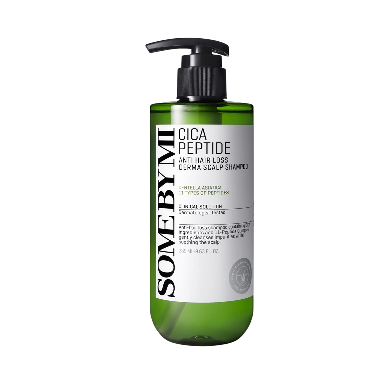 Укрепляющий шампунь против выпадения волос Cica Peptide Anti Hair Loss Derma Scalp Shampoo, 285 мл