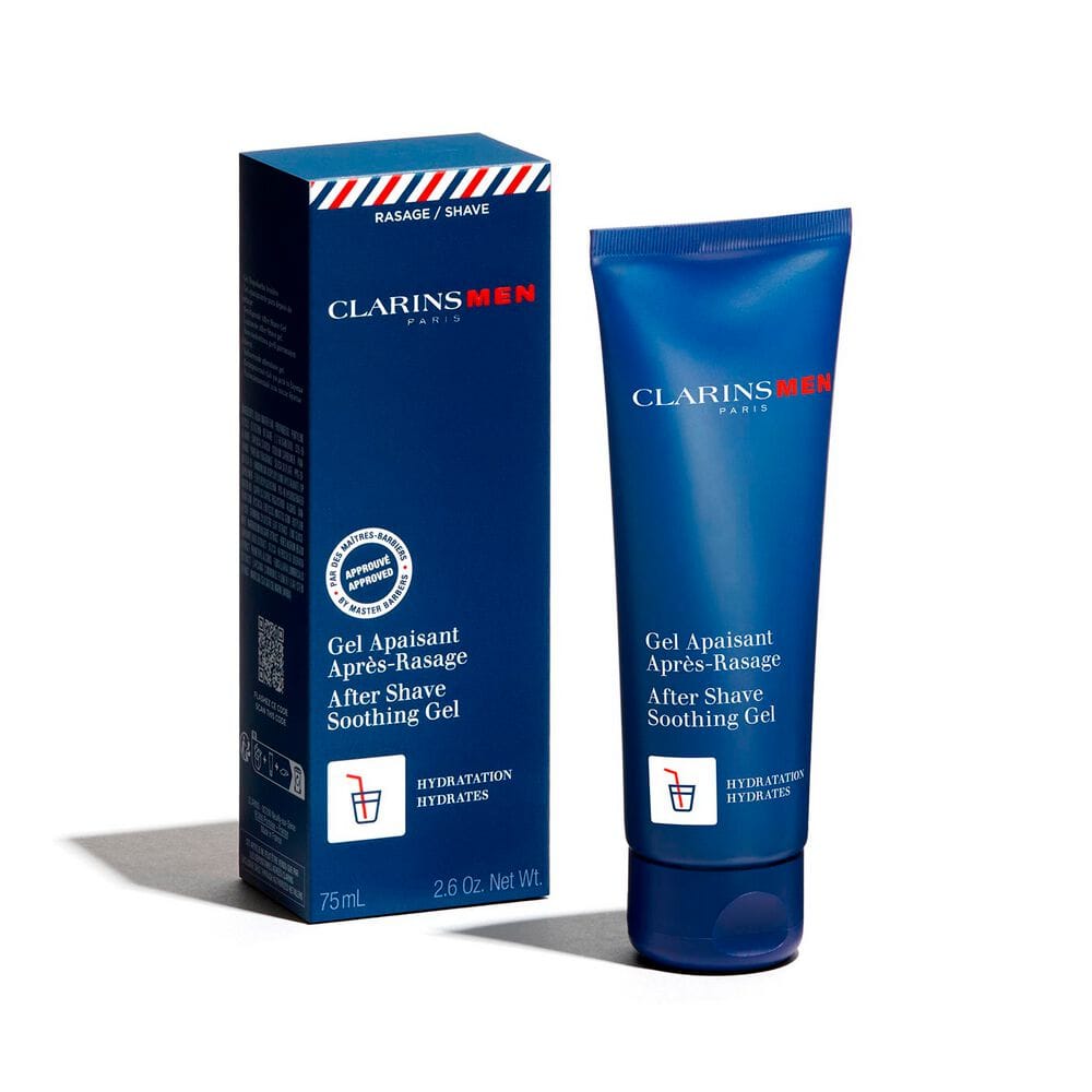 Успокаивающий мужской гель после бритья Clarins Men After Shave Soothing Gel, 75 мл