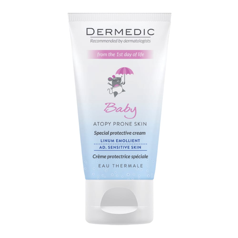 Защитный крем для детей SPF15 Dermedic Emolient Linum Baby, 50 мл