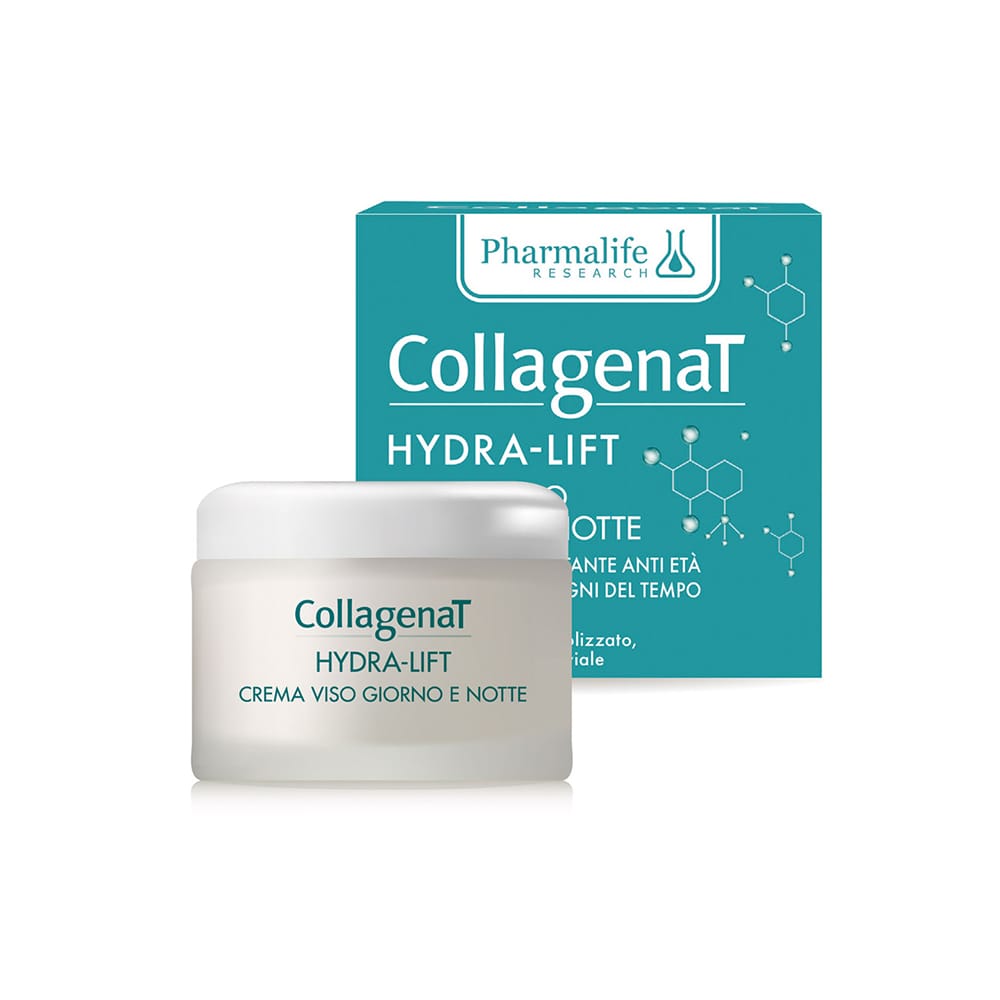 Pharmalife Reserch CollagenaT Hydra-Lift Day&Night Face Cream Крем увлажняющий день/ночь с морским коллагеном, гиалуроновой кислотой и церамидами