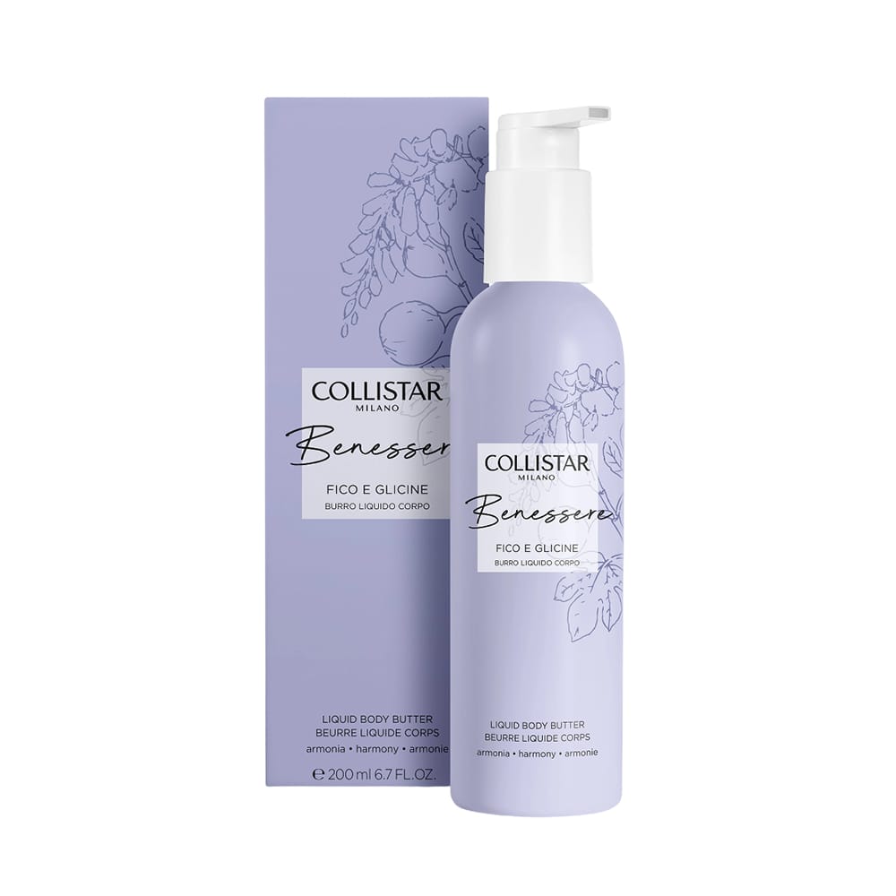 Жидкое масло для тела Benessere Fico E Glicine/Liquid Body Butter, 200 мл