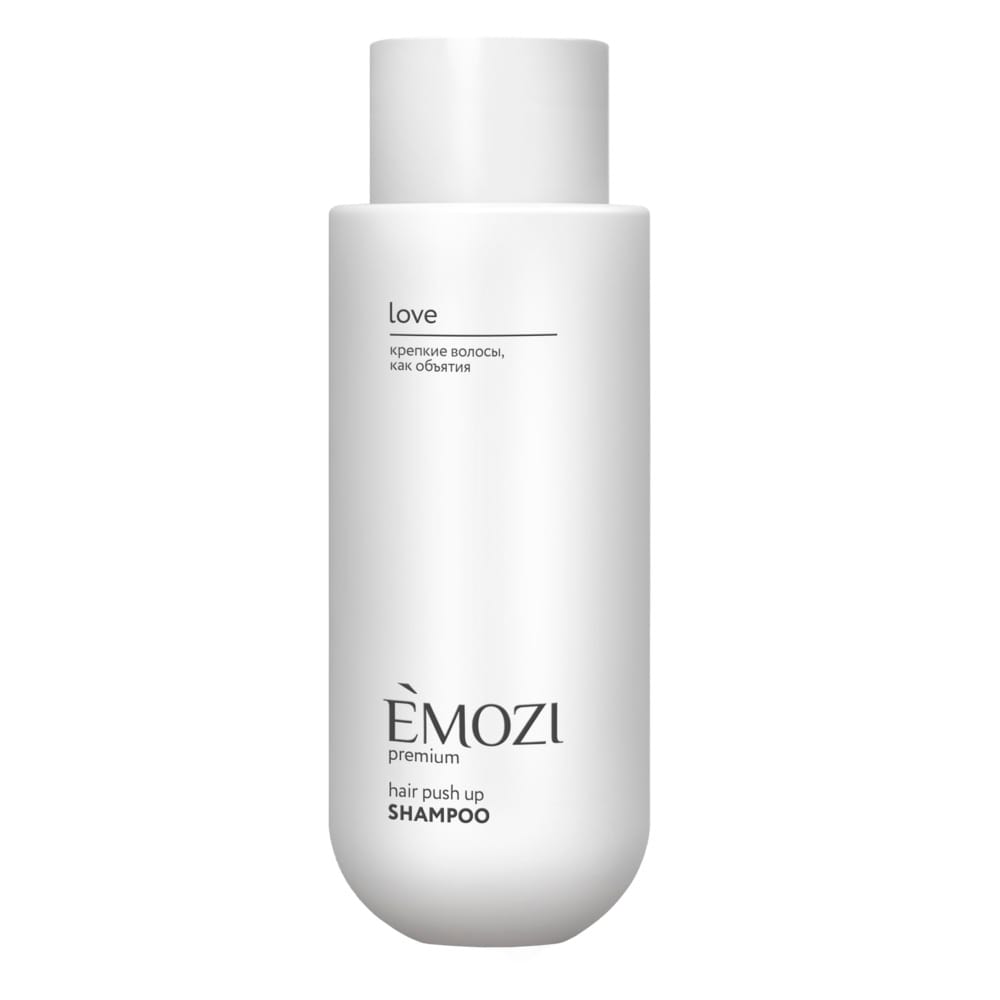 Шампунь для ослабленных и тонких волос Emozi Premium "Love" Hair Push Up Shampoo, 400 мл