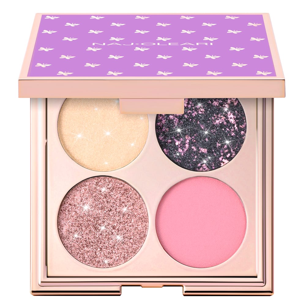 Палетка теней для век Flying Beauty Eyeshadow Palette , 4 x 1,5 г