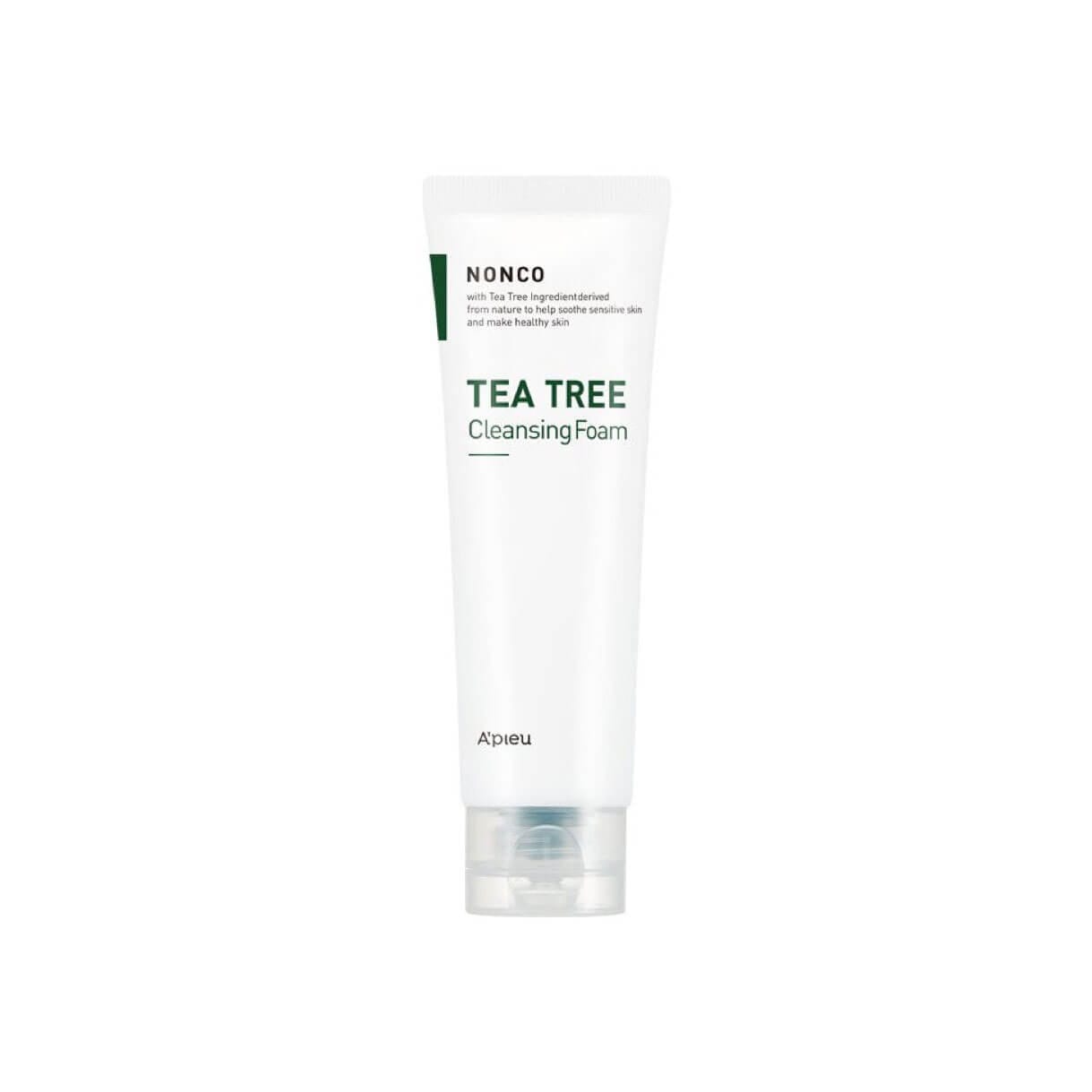 Пенка для умывания Nonco Tea Tree Cleansing Foam, 130 мл
