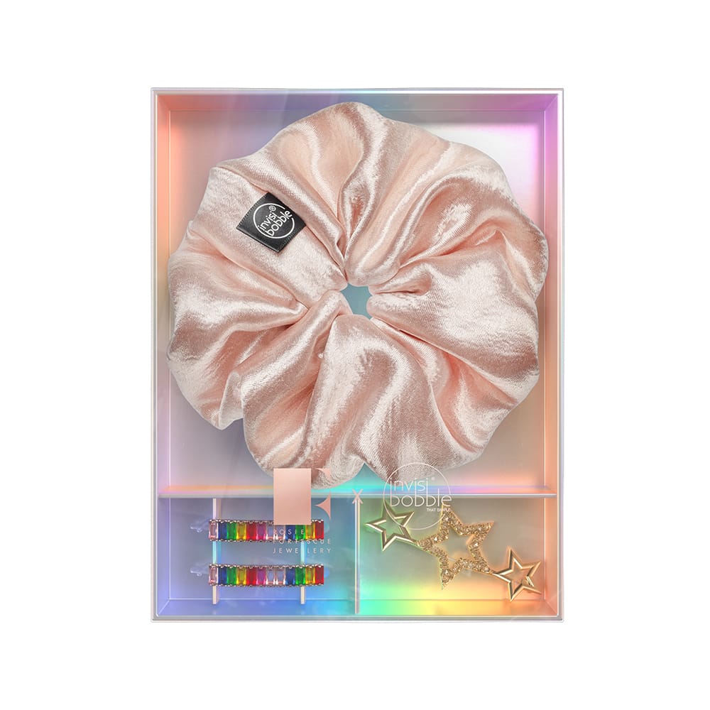 Подарочный набор Box of Fab (Заколка Waver+Резинка Sprunchie+Брошка съёмная)